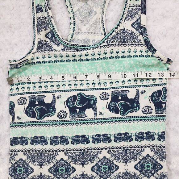 Rue 21 size medium elephant print tank - Picture 2 of 6